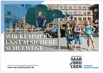 Plakatmotiv Schulwegsicherheit 