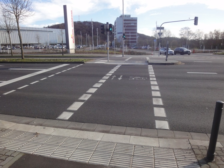 Kreuzung zur Ostspange