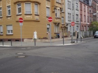 Gehwegvorbau Großherzog-Friedrich Straße/ Lessingstraße