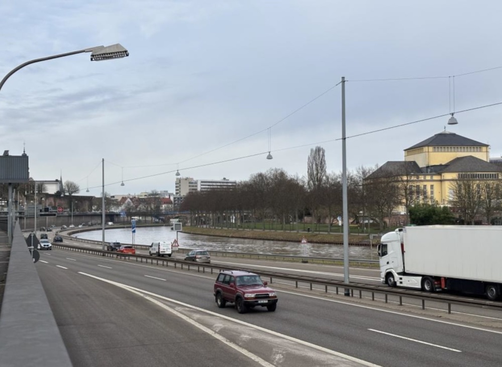 Ansicht einer Autobahn